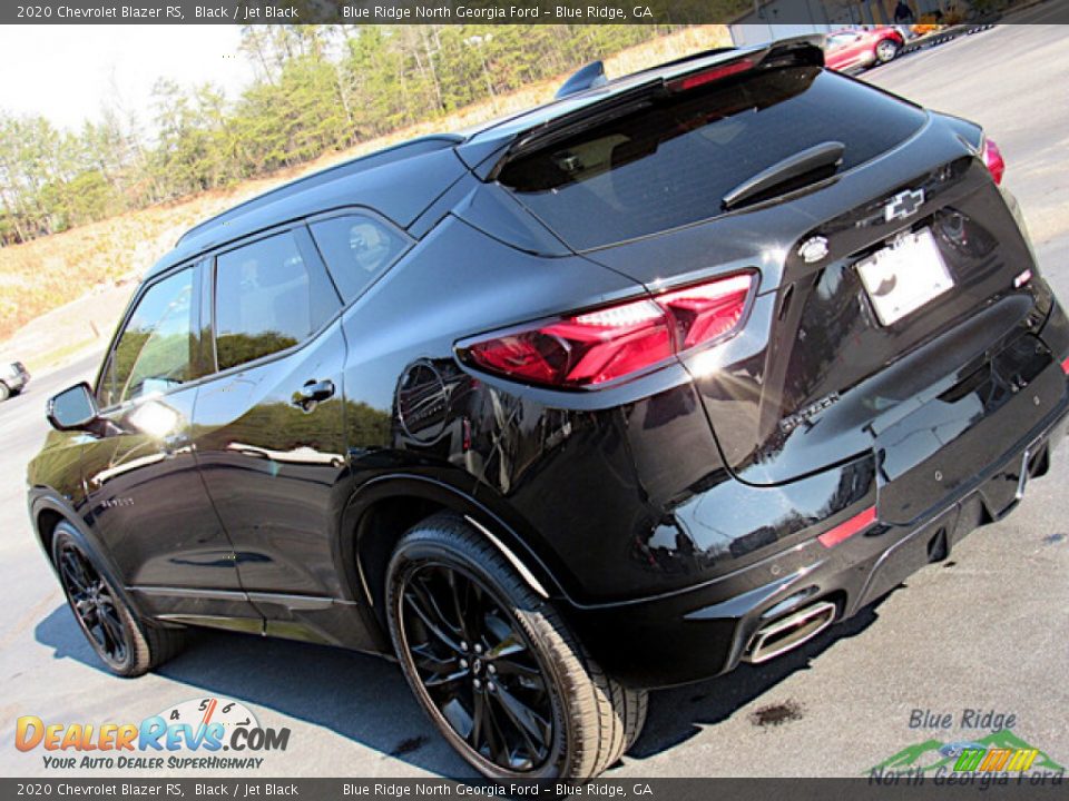 2020 Chevrolet Blazer RS Black / Jet Black Photo #28