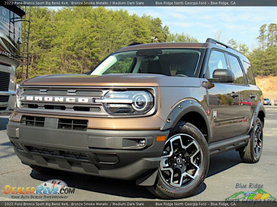 Front 3/4 View of 2022 Ford Bronco Sport Big Bend 4x4 Photo #1