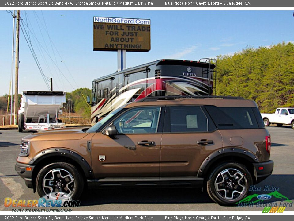 Bronze Smoke Metallic 2022 Ford Bronco Sport Big Bend 4x4 Photo #2