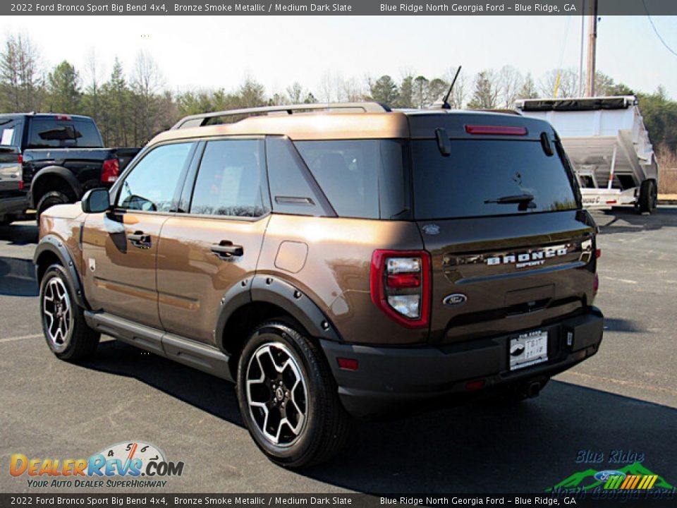 2022 Ford Bronco Sport Big Bend 4x4 Bronze Smoke Metallic / Medium Dark Slate Photo #3