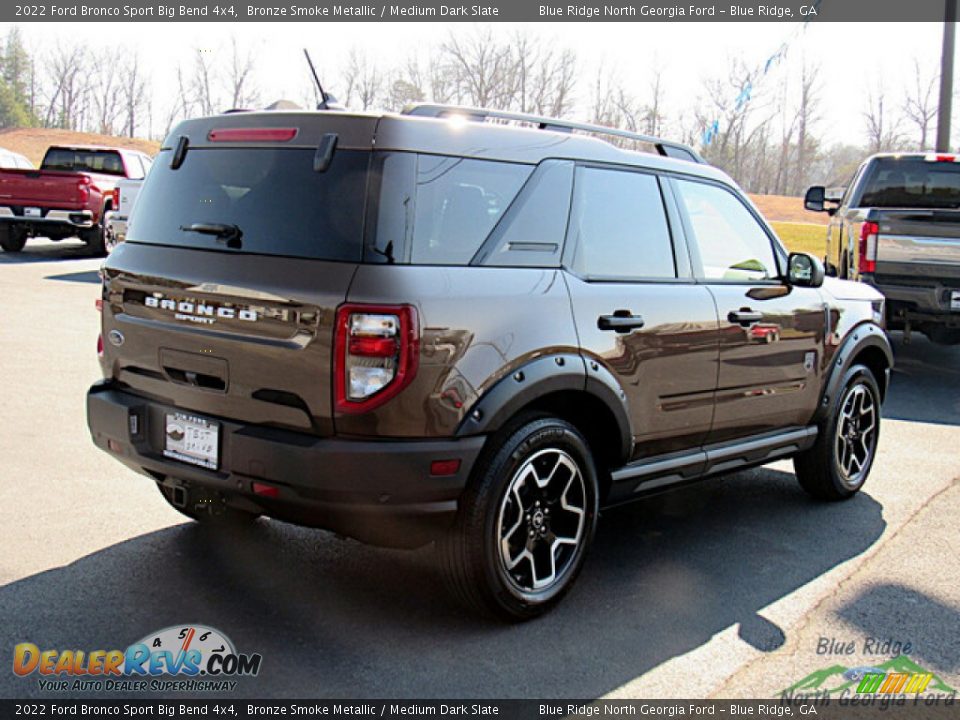 2022 Ford Bronco Sport Big Bend 4x4 Bronze Smoke Metallic / Medium Dark Slate Photo #5