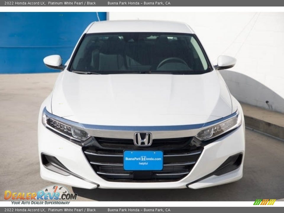 2022 Honda Accord LX Platinum White Pearl / Black Photo #3
