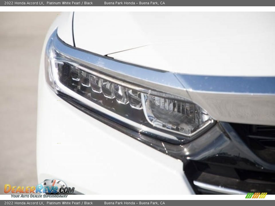 2022 Honda Accord LX Platinum White Pearl / Black Photo #4