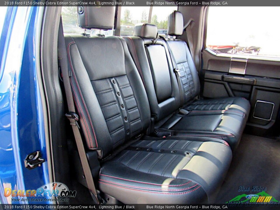 Rear Seat of 2018 Ford F150 Shelby Cobra Edition SuperCrew 4x4 Photo #15