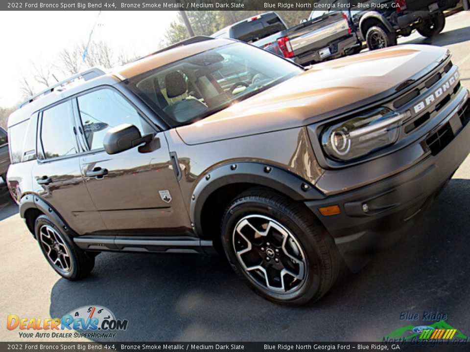 2022 Ford Bronco Sport Big Bend 4x4 Bronze Smoke Metallic / Medium Dark Slate Photo #27