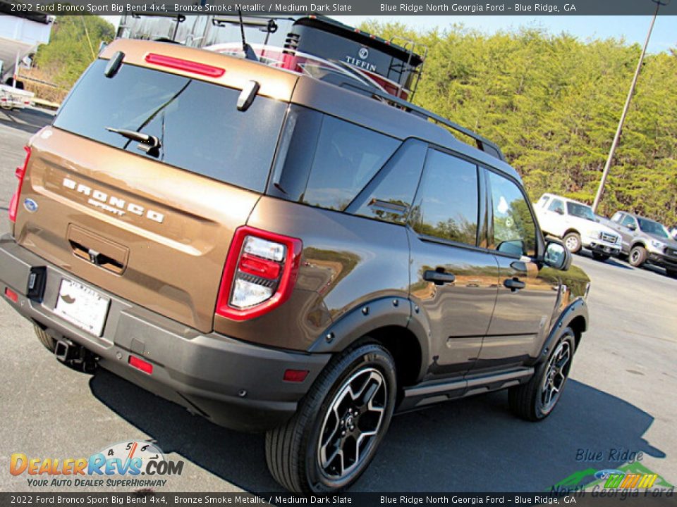 2022 Ford Bronco Sport Big Bend 4x4 Bronze Smoke Metallic / Medium Dark Slate Photo #28