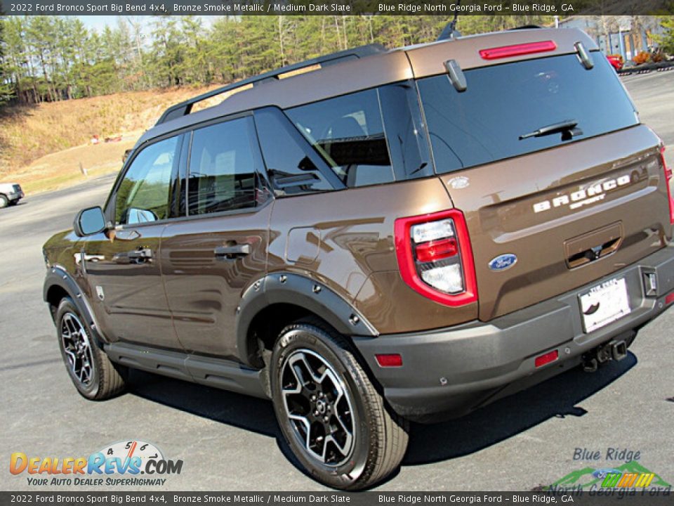 2022 Ford Bronco Sport Big Bend 4x4 Bronze Smoke Metallic / Medium Dark Slate Photo #29
