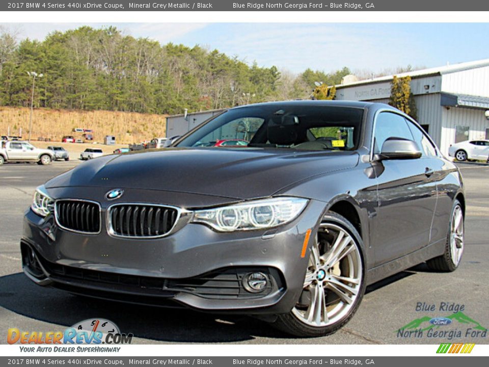 2017 BMW 4 Series 440i xDrive Coupe Mineral Grey Metallic / Black Photo #1