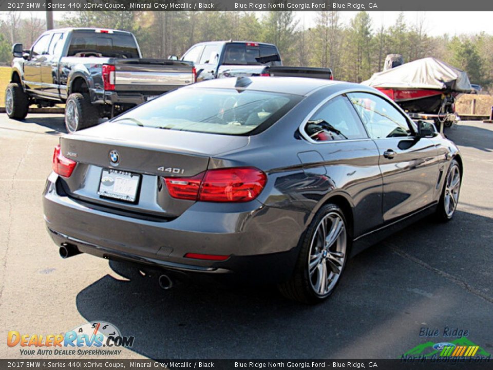 2017 BMW 4 Series 440i xDrive Coupe Mineral Grey Metallic / Black Photo #5