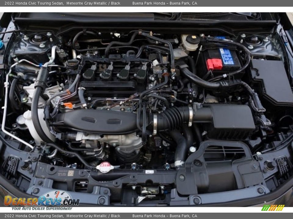 2022 Honda Civic Touring Sedan 1.5 Liter Turbocharged DOHC 16-Valve VTEC 4 Cylinder Engine Photo #9