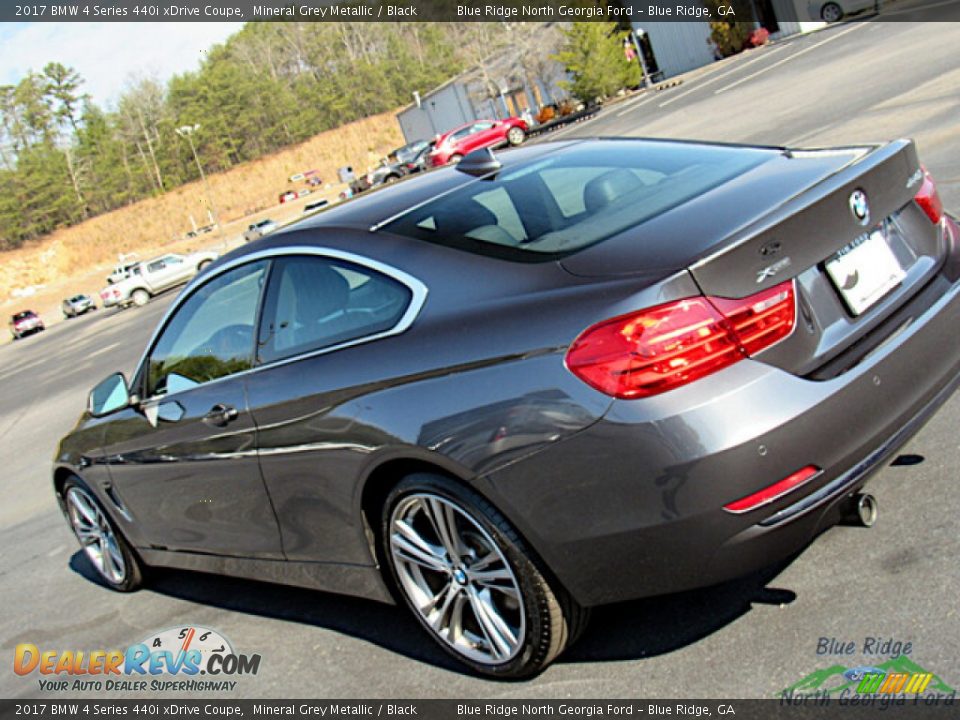 2017 BMW 4 Series 440i xDrive Coupe Mineral Grey Metallic / Black Photo #30