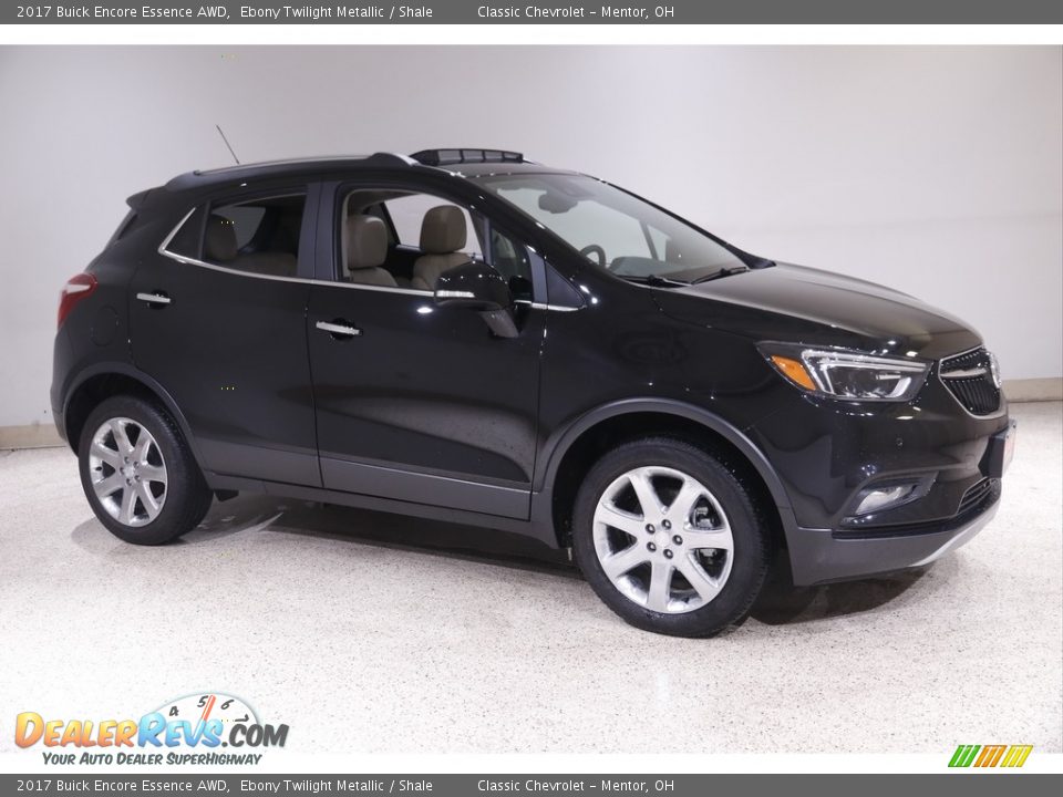 Ebony Twilight Metallic 2017 Buick Encore Essence AWD Photo #1