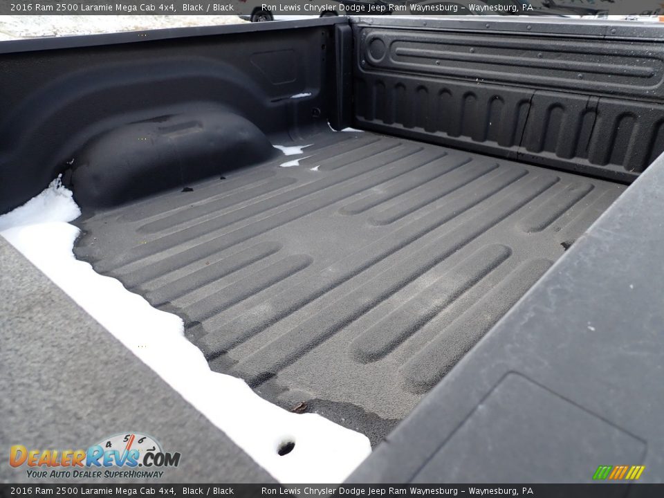 2016 Ram 2500 Laramie Mega Cab 4x4 Black / Black Photo #20