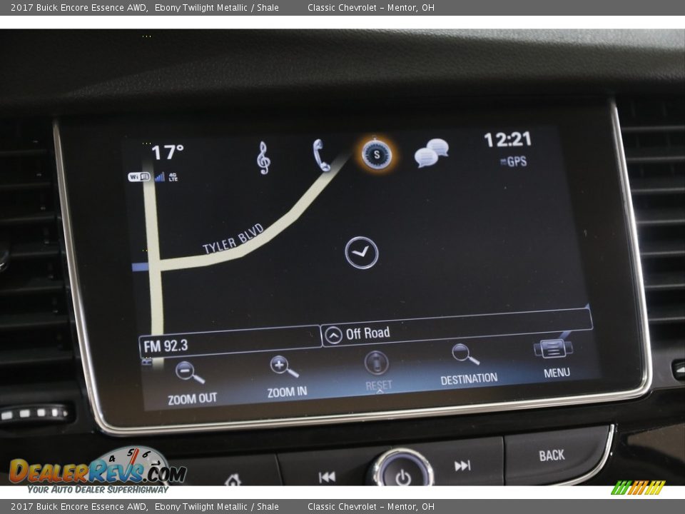 Navigation of 2017 Buick Encore Essence AWD Photo #12