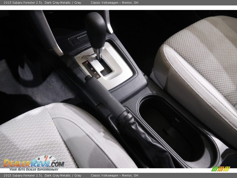 2015 Subaru Forester 2.5i Dark Gray Metallic / Gray Photo #14