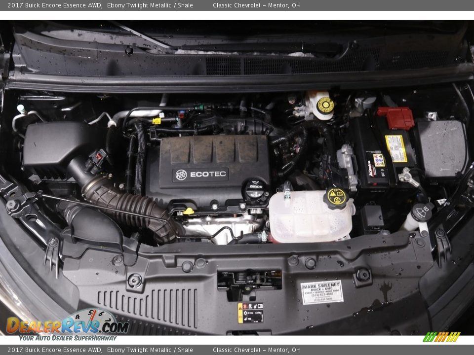 2017 Buick Encore Essence AWD 1.4 Liter Turbocharged DOHC 16-Valve VVT 4 Cylinder Engine Photo #19