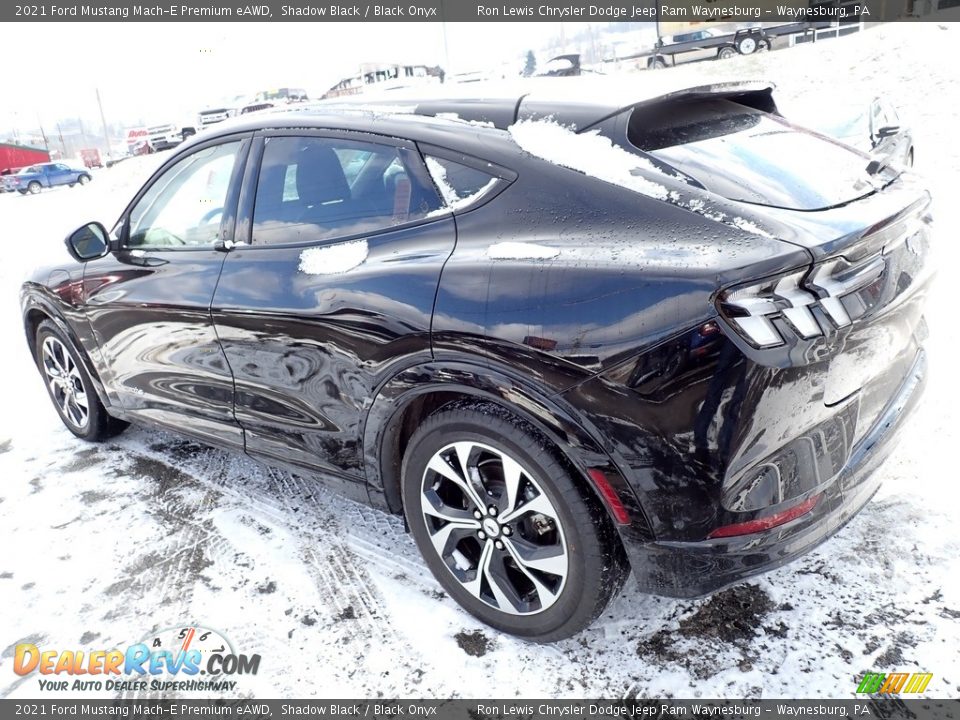 2021 Ford Mustang Mach-E Premium eAWD Shadow Black / Black Onyx Photo #3