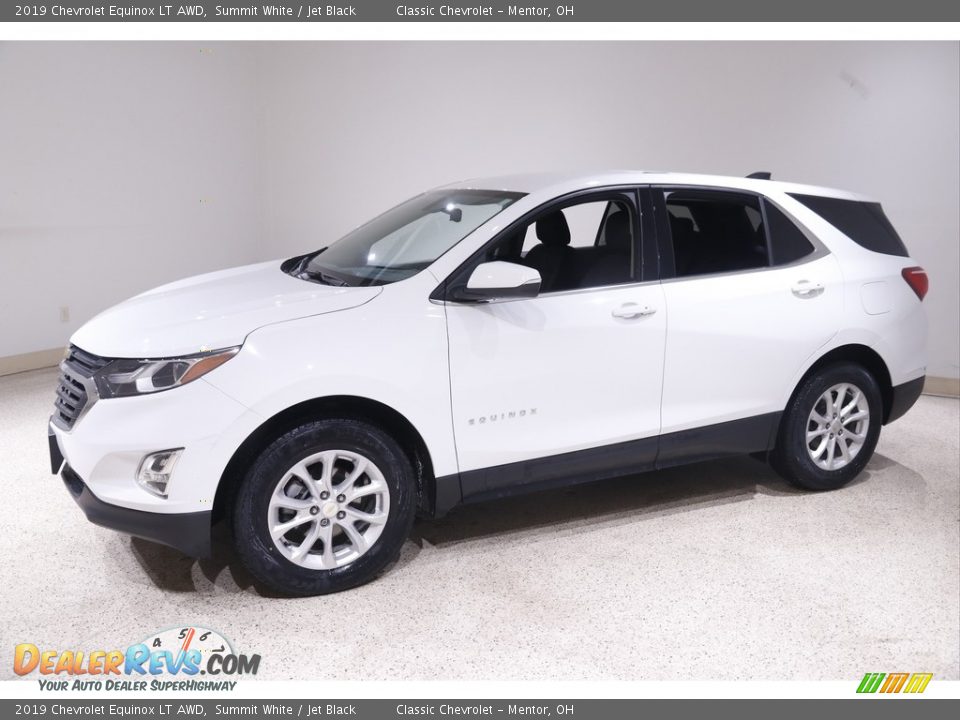 2019 Chevrolet Equinox LT AWD Summit White / Jet Black Photo #3