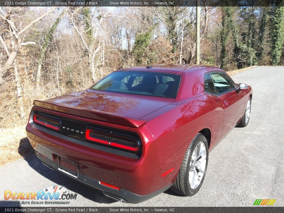 2021 Dodge Challenger GT Octane Red Pearl / Black Photo #6