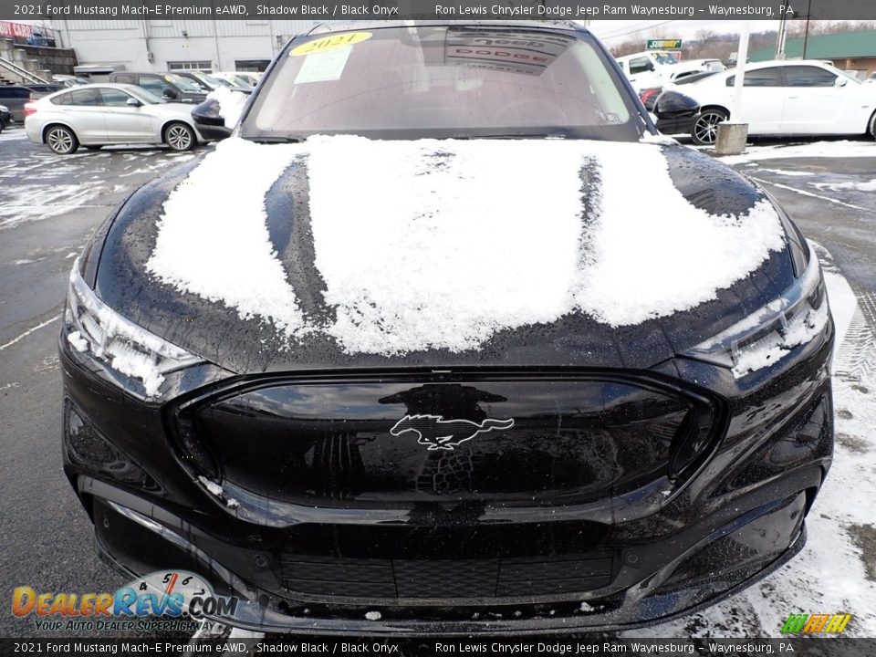 2021 Ford Mustang Mach-E Premium eAWD Shadow Black / Black Onyx Photo #9