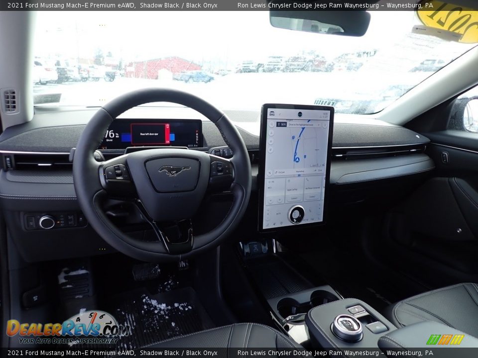 Dashboard of 2021 Ford Mustang Mach-E Premium eAWD Photo #13