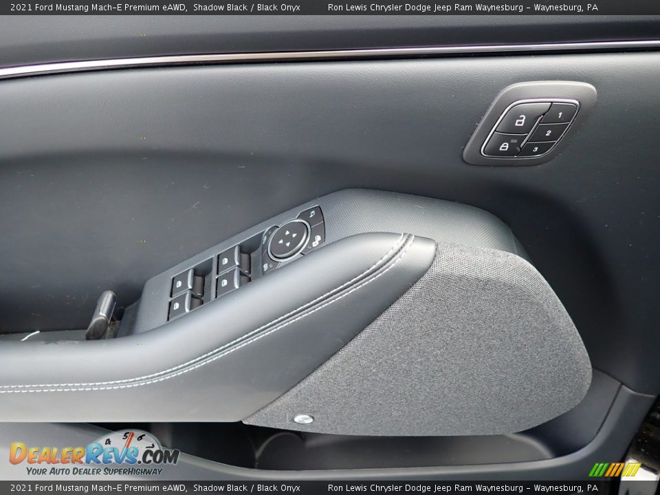 Door Panel of 2021 Ford Mustang Mach-E Premium eAWD Photo #14