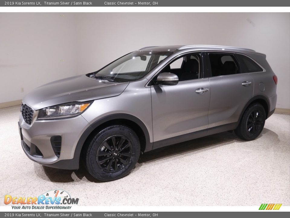 2019 Kia Sorento LX Titanium Silver / Satin Black Photo #3