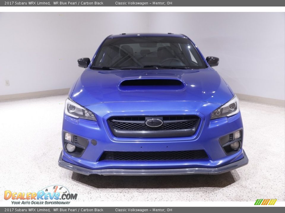 2017 Subaru WRX Limited WR Blue Pearl / Carbon Black Photo #2