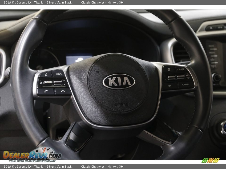 2019 Kia Sorento LX Titanium Silver / Satin Black Photo #7