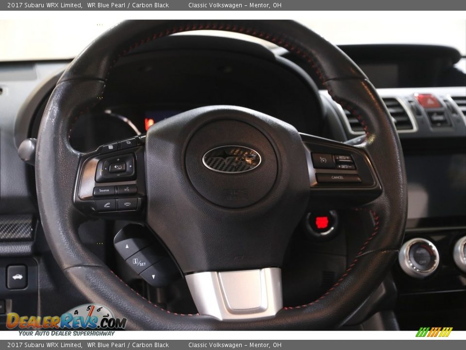 2017 Subaru WRX Limited Steering Wheel Photo #7