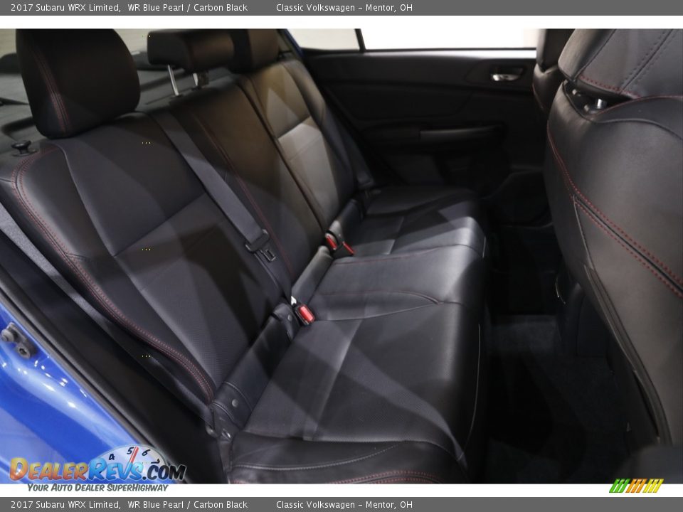 2017 Subaru WRX Limited WR Blue Pearl / Carbon Black Photo #20