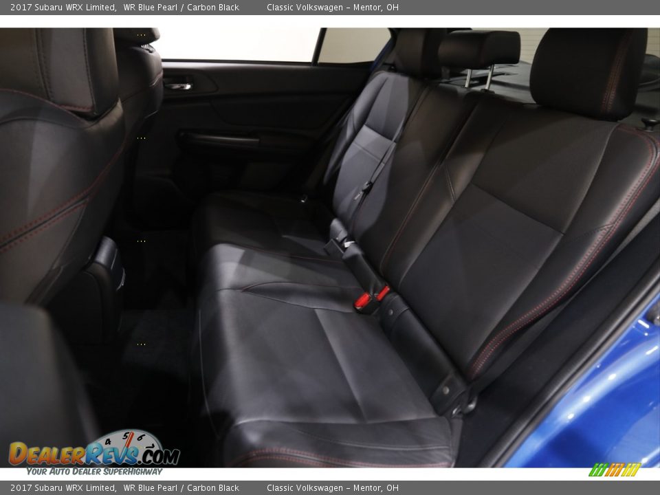 2017 Subaru WRX Limited WR Blue Pearl / Carbon Black Photo #21