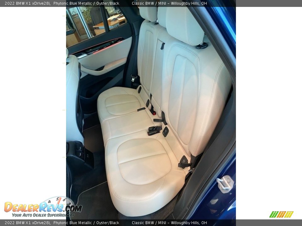 Rear Seat of 2022 BMW X1 xDrive28i Photo #5