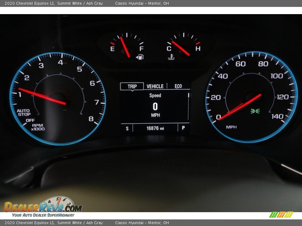 2020 Chevrolet Equinox LS Summit White / Ash Gray Photo #8