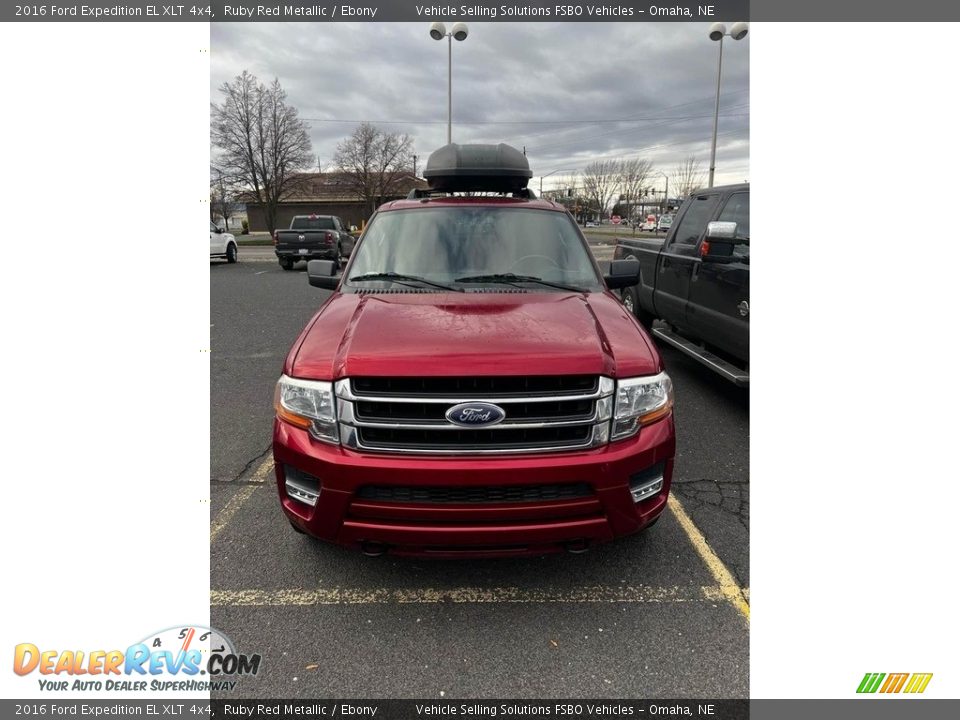 2016 Ford Expedition EL XLT 4x4 Ruby Red Metallic / Ebony Photo #6