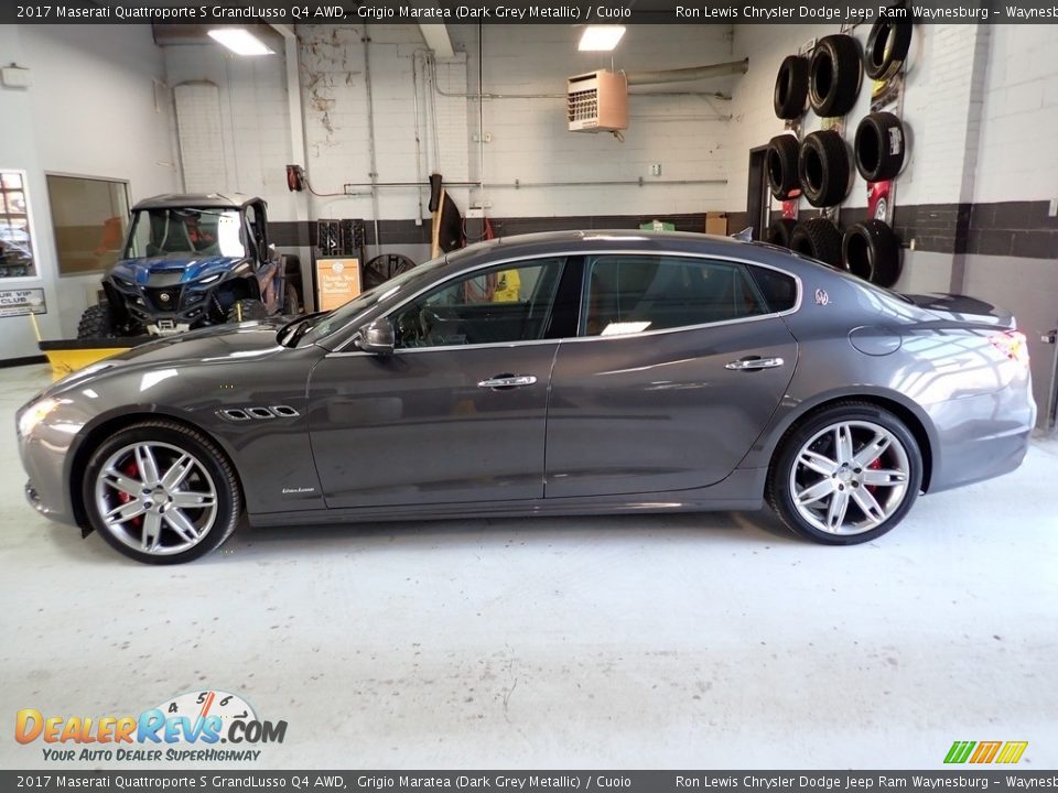 Grigio Maratea (Dark Grey Metallic) 2017 Maserati Quattroporte S GrandLusso Q4 AWD Photo #2