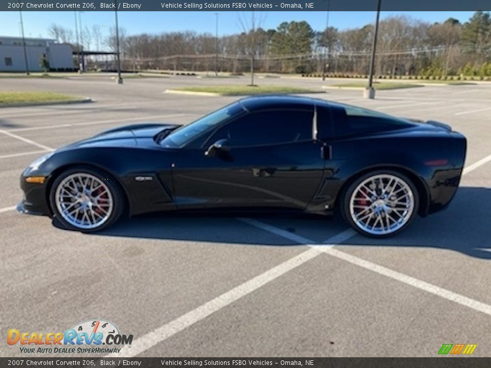 2007 Chevrolet Corvette Z06 Black / Ebony Photo #1