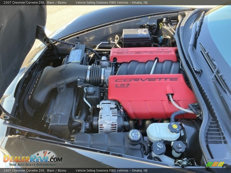 2007 Chevrolet Corvette Z06 Black / Ebony Photo #2