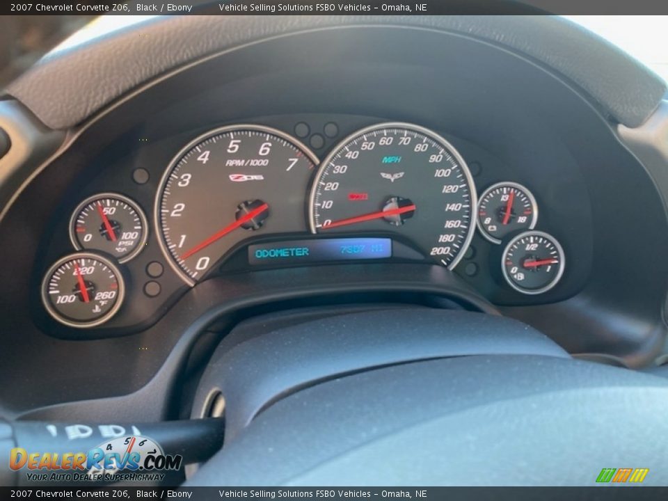 2007 Chevrolet Corvette Z06 Black / Ebony Photo #3