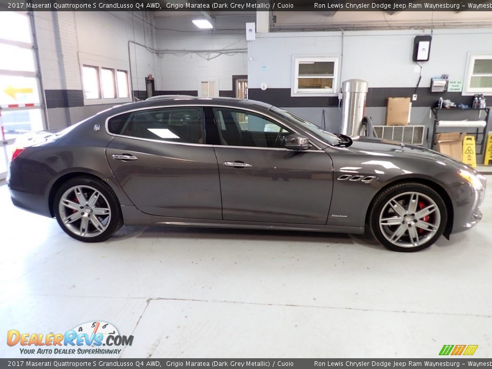 Grigio Maratea (Dark Grey Metallic) 2017 Maserati Quattroporte S GrandLusso Q4 AWD Photo #7