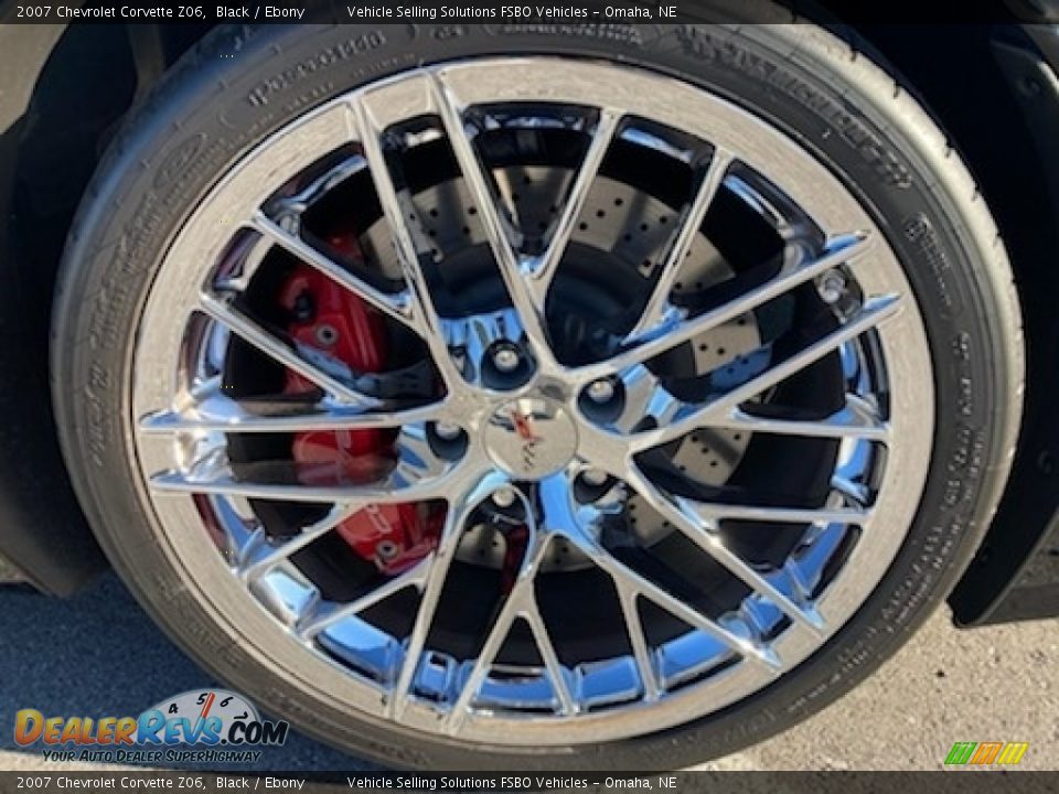 2007 Chevrolet Corvette Z06 Black / Ebony Photo #6