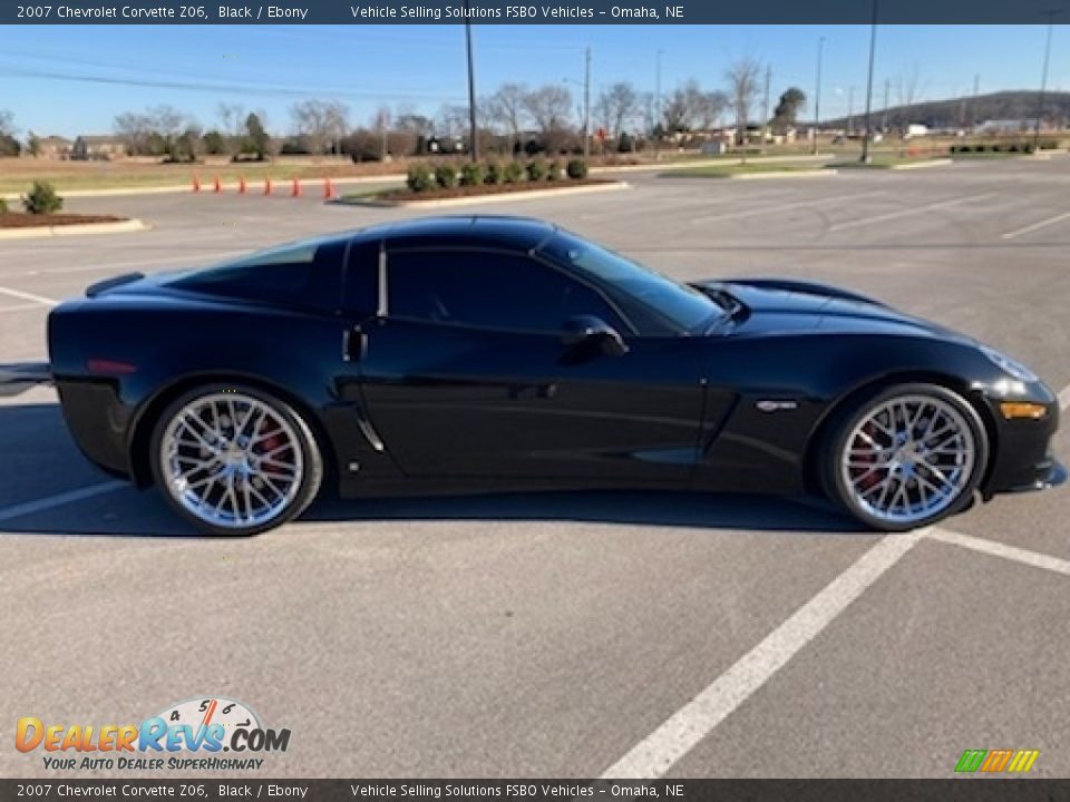 2007 Chevrolet Corvette Z06 Black / Ebony Photo #8