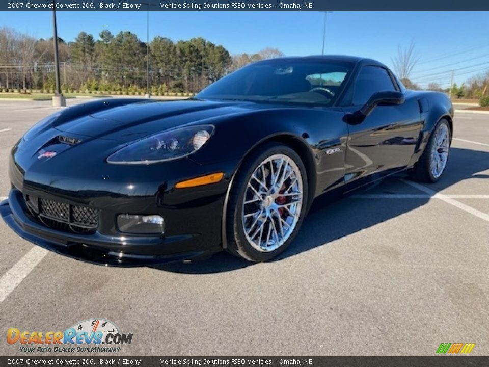 2007 Chevrolet Corvette Z06 Black / Ebony Photo #9