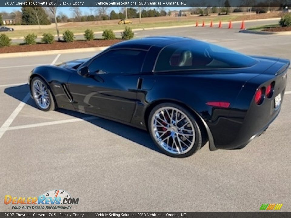 2007 Chevrolet Corvette Z06 Black / Ebony Photo #11