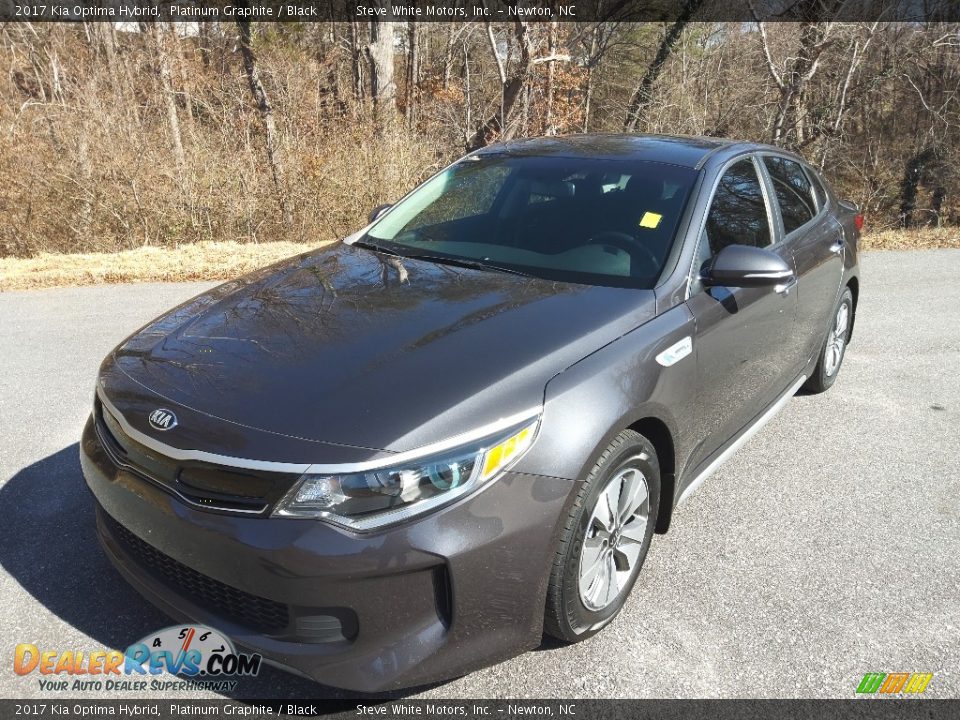 2017 Kia Optima Hybrid Platinum Graphite / Black Photo #2