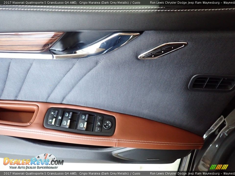 Door Panel of 2017 Maserati Quattroporte S GrandLusso Q4 AWD Photo #14