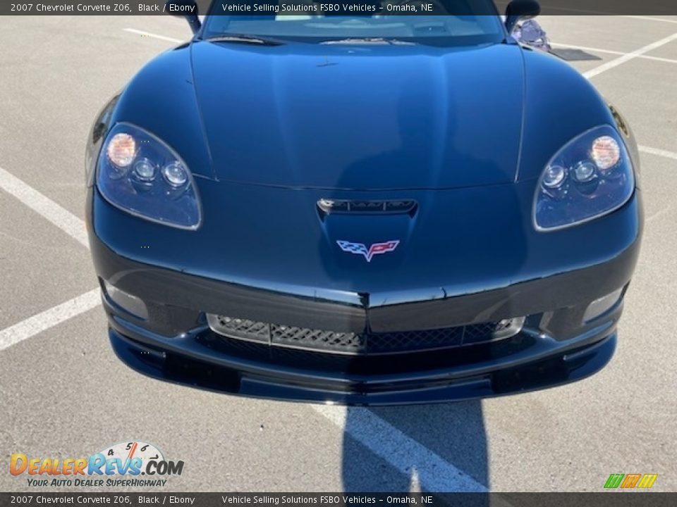 2007 Chevrolet Corvette Z06 Black / Ebony Photo #16