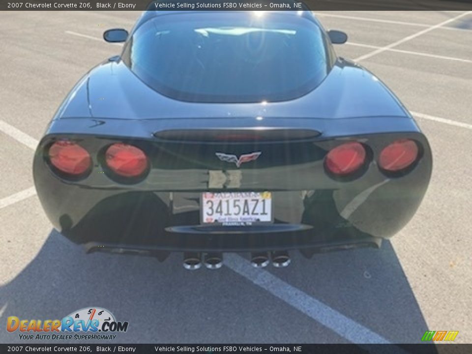 2007 Chevrolet Corvette Z06 Black / Ebony Photo #17