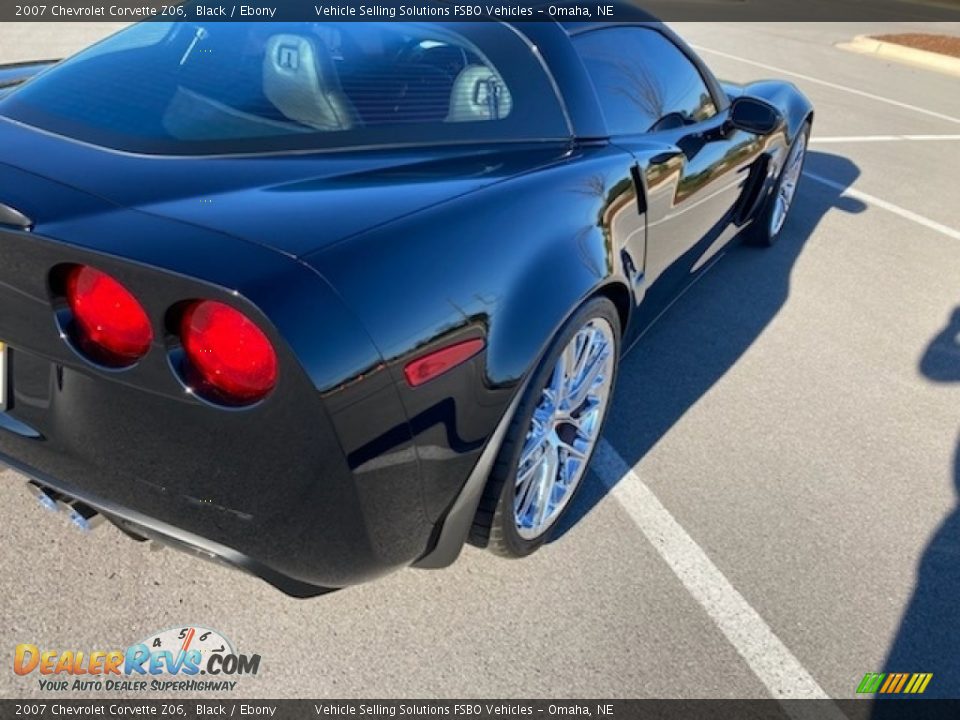 2007 Chevrolet Corvette Z06 Black / Ebony Photo #18