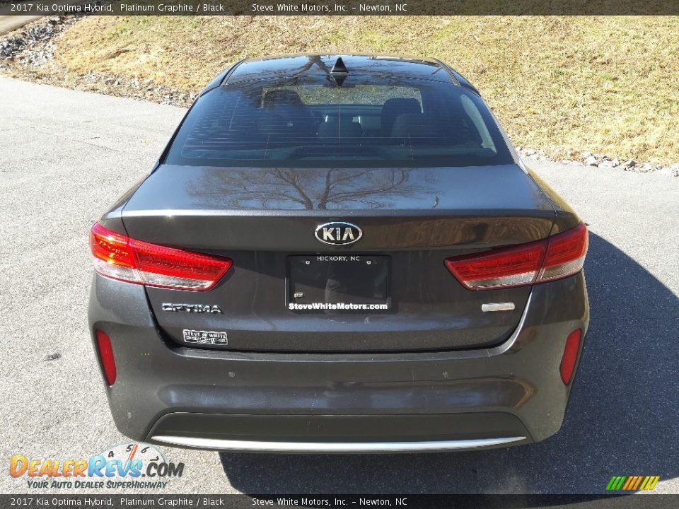 2017 Kia Optima Hybrid Platinum Graphite / Black Photo #8